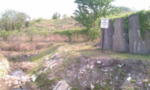 The front of the now abandoned A-Z Recycling Center in Bithlo. Photo credit: Insight Magazine.